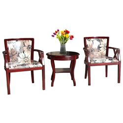 Bàn Ghế Khách Sạn Khung Gỗ The One BKS05-GKS05