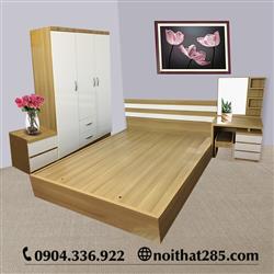 Giường ngủ kiểu hiện đại gỗ MDF Cao Cấp 05