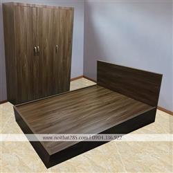 Giường ngủ kiểu hiện đại gỗ MDF Cao Cấp 09
