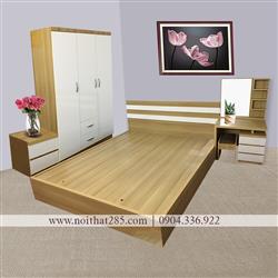 Giường ngủ kiểu hiện đại gỗ MDF Cao Cấp 14