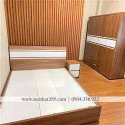 Giường ngủ kiểu hiện đại gỗ MDF Cao Cấp 16