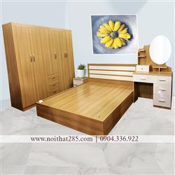 Giường ngủ kiểu hiện đại gỗ MDF Cao Cấp 24