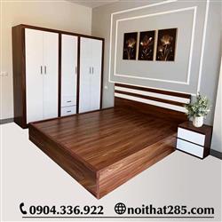 Giường ngủ kiểu hiện đại gỗ MDF Cao Cấp 26